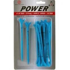 ZERO FRICTION GTPP34 - Power 3 4" Tee 18 Pack